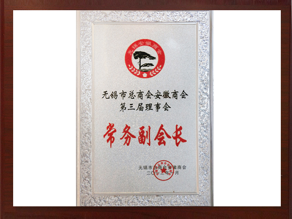 2012年無錫市（shì）常務副會長